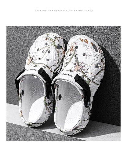 2024 Summer Men’s Sandals – Comfortable Lightweight Non-Slip Flip Flops for Home & Garden