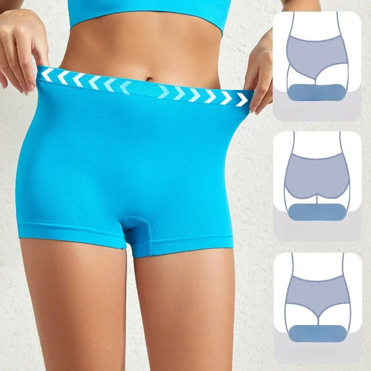 Women’s Seamless Boyshort Panties - Stretchy Anti-Chafing Safety Shorts Soft Sports Underwear S-5XL