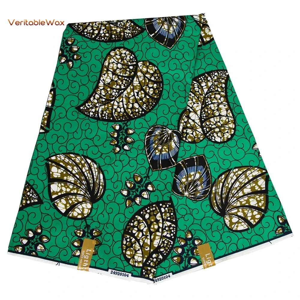 African Ankara Wax Print Fabric - Retro Double Print Patchwork Sewing Material for DIY Clothing