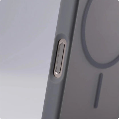 Luxury Matte Translucent MagSafe Case — Shockproof Wireless Charging Cover for iPhone 12–17 Pro/Max/Plus