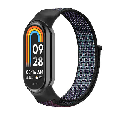 Nylon Sport Loop Strap for Xiaomi Mi Band 9 8 NFC – Replacement Wristband for Mi Band 7 6 5 4 3