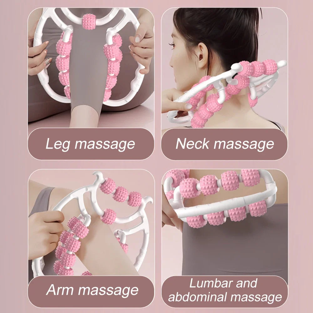 Trigger Point Roller Massager – Deep Tissue Self-Massage Tool for Forearm, Elbow, Hand, Arm & Leg Muscle Pain Relief