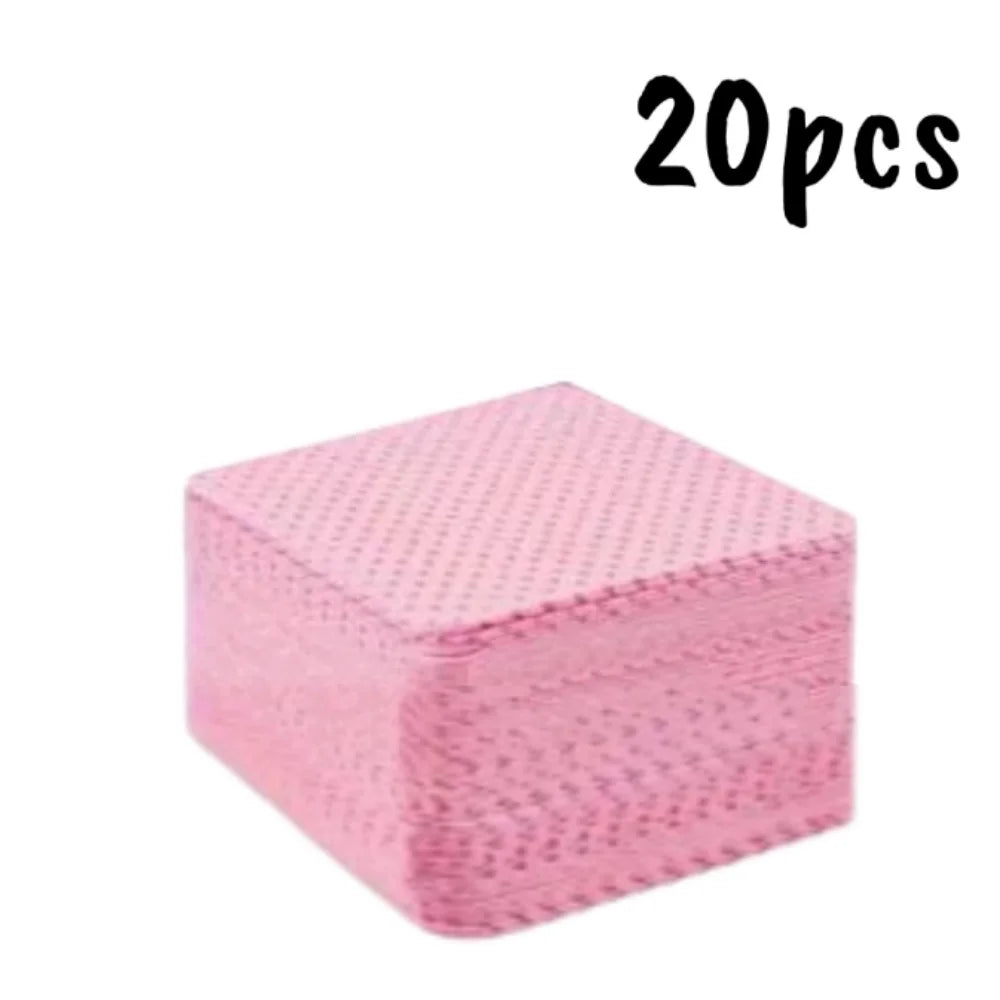Lint-Free Nail Wipes - Aluminum-Free Gel Cleansing Tissues & Nail Polish Remover Pads for Nail Art Beauty Care