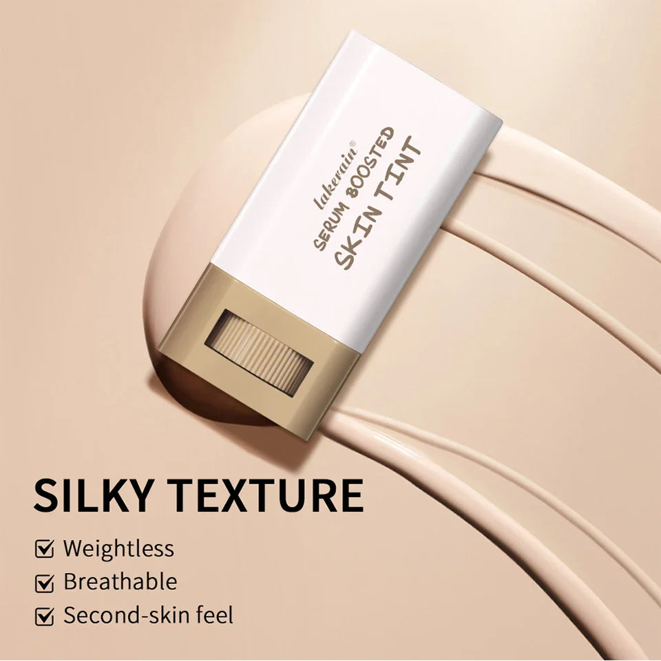 Waterproof Skin Tint Stick – Nourishing Tinted Foundation & Contour Balm for Face Makeup
