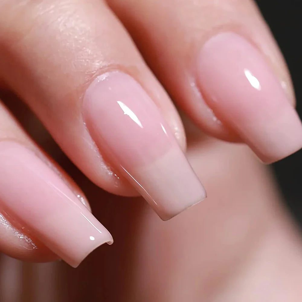 Tinovo Uno Pink Nail Hardener 12ml – Natural Sheer Strengthening Polish for Nail Growth & Repair, Decorative Nail Care Treatment