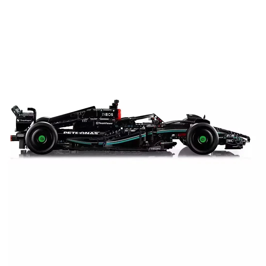 1642PCS F1 W14 E Performance Speed Car Building Blocks – Technical Vehicle Model, Compatible with 42171, DIY Toy Gift for Kids