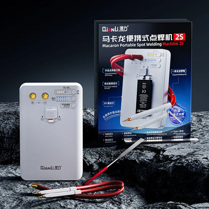 Macaron Portable Spot Welding Machine – Double Pulse Battery Welder for Mobile Phone & DIY Projects