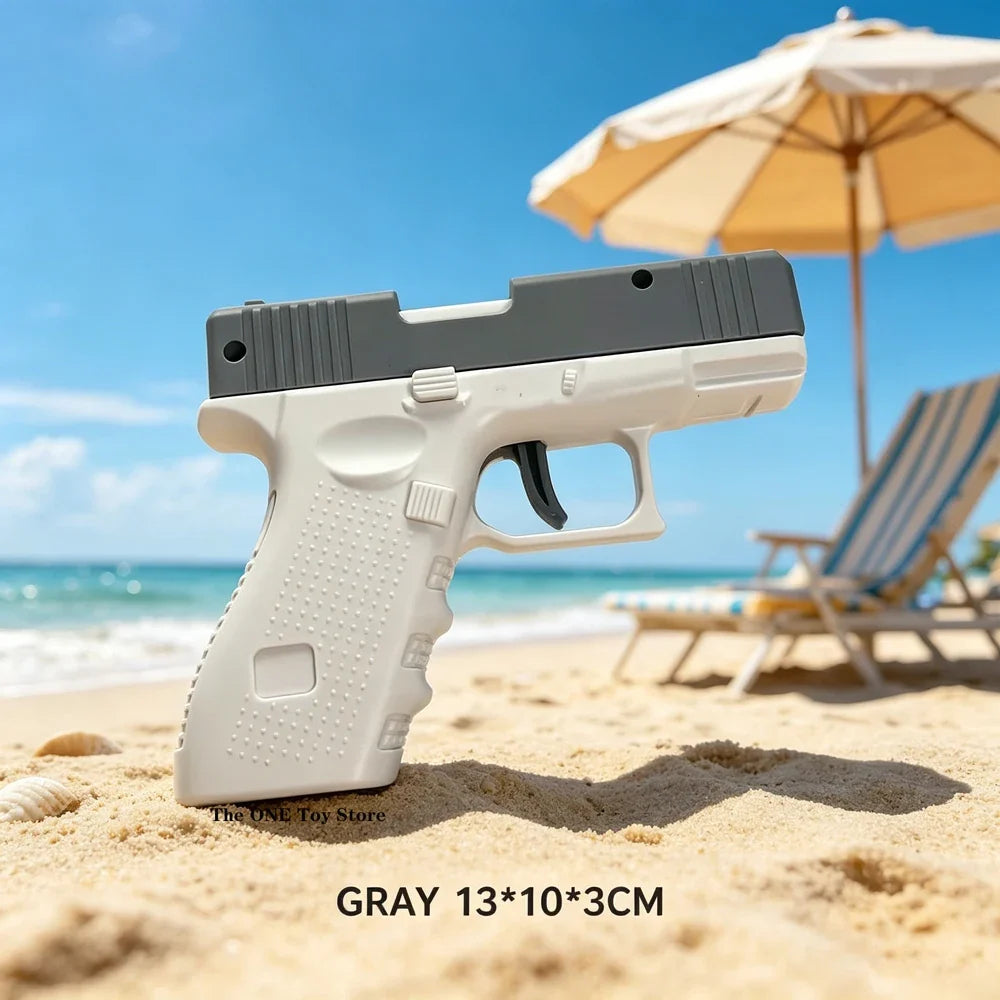 Summer Water Gun - High-Pressure Non-Electric Automatic Water Pistol Beach Toy for Kids