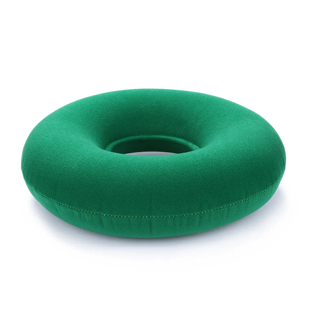 35cm Medical Donut Cushion – Hip Support & Tailbone Pain Relief Seat Pad for Hemorrhoids, Anti-Bedsore Pillow with Pump