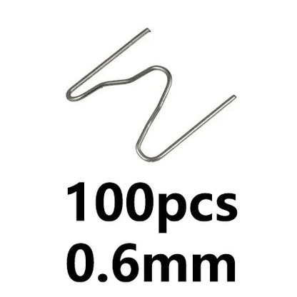 Plastic Repair Welding Nails - Auto Bumper Hot Stapler Studs for Car Repair Machine (100-600PCS)