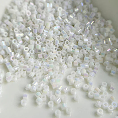 Oil Painting Color Glass Seed Beads - 11/0 Loose Spacer Beads for DIY Jewelry Making, Sewing & Craft Accessories