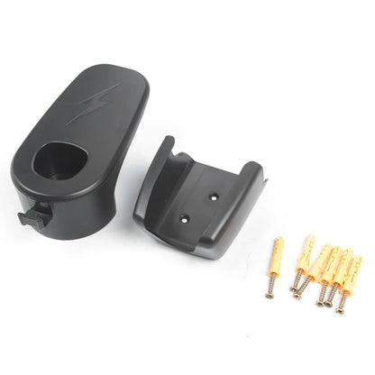Vehicle Charger Control Holder with Chassis Bracket - Wall Stand for Tesla Model 3/Y, Charger Cable Organizer