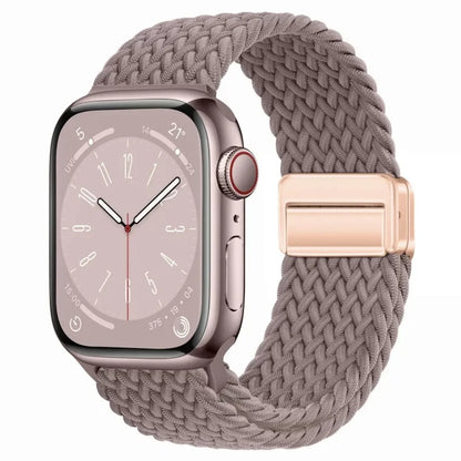 Nylon Braided Apple Watch Band - Durable Replacement Strap for Series 10/9/8/7/6/5/3 SE Ultra 49mm to 38mm