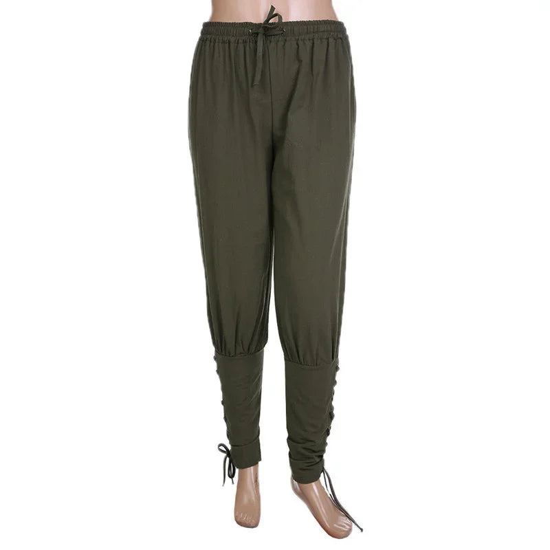 Pirate Cosplay Pants for Men — Renaissance Medieval Gothic Costume Trousers, Plus Size 3XL