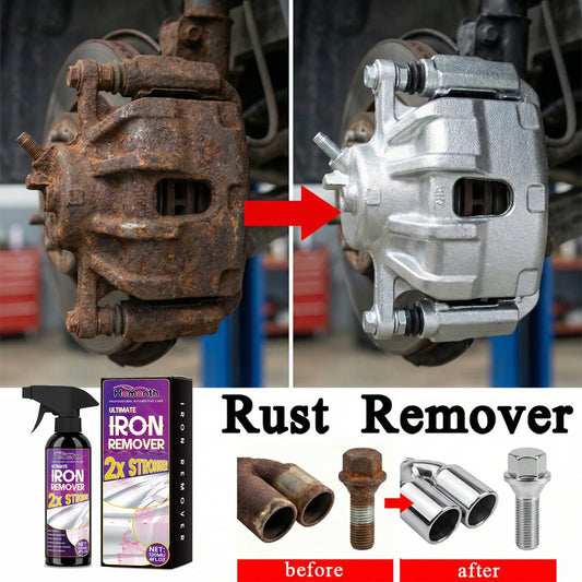 Powerful Rust Remover Spray - Fast Metal Rust Removal Solution for Cars, Bikes, Tools & Household Repairs