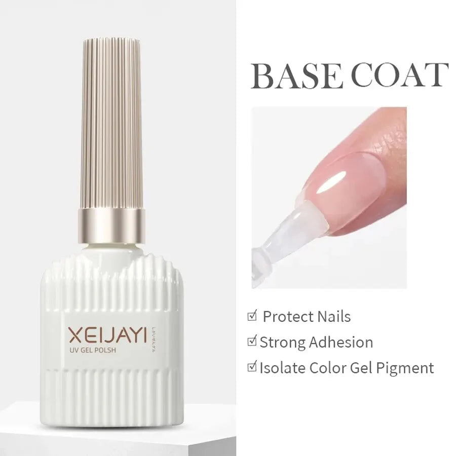10ml Clear Builder Nail Gel – Strengthening Extension Gel & Base Coat in a Bottle, Soak-Off UV/LED Polish