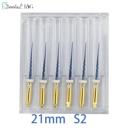 Dental SX-F3 Blue Nitinol Rotary Files – Universal Endodontic Engine Tool for Root Canal Treatment