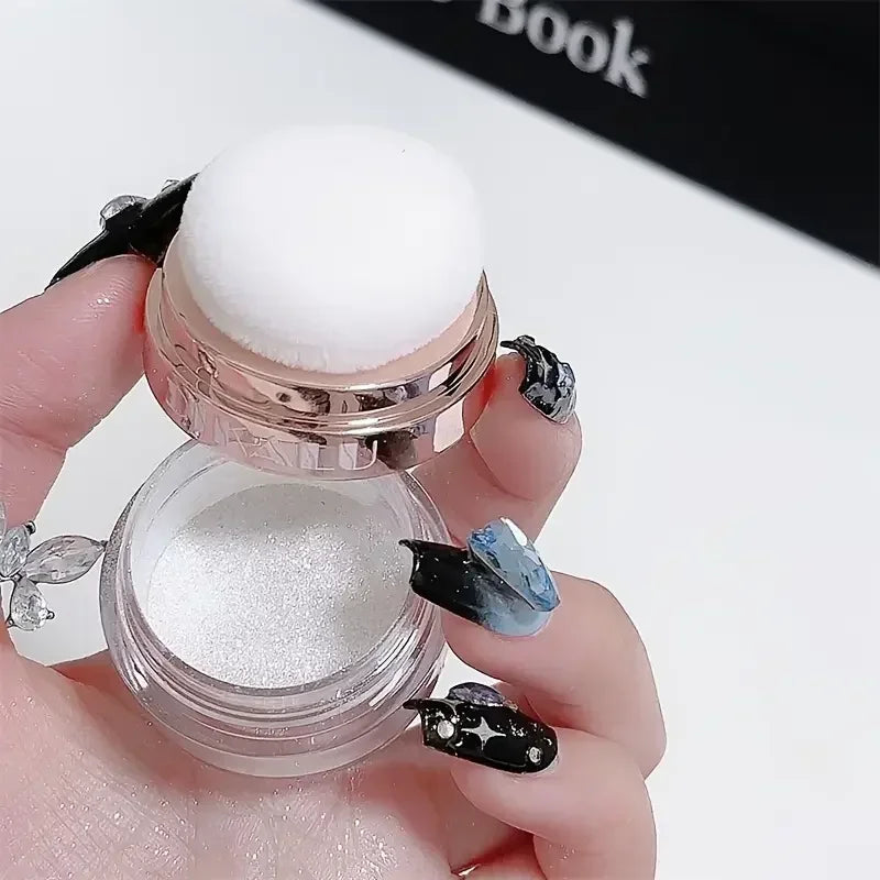 Sparkling Fairy Powder Highlighter – Shimmering Contour & Blush for Brightening and Defining Features