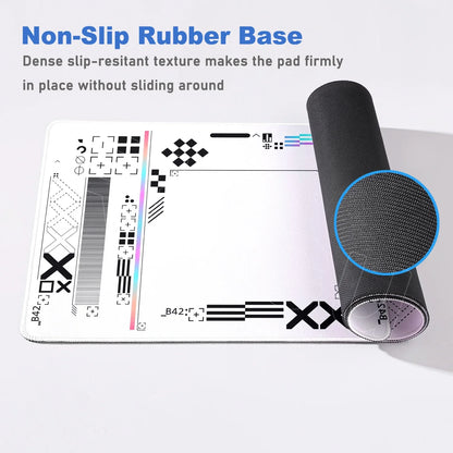 Cartoon Pink CSGO Gamer Mouse Pad – 400x900mm Anti-Slip Rubber Desk Mat for Keyboard & Gaming Accessories