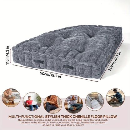 1-Count Triangular Reading Cushion – Comfortable Pillow for Chair, Floor, Sofa & Outdoor Use
