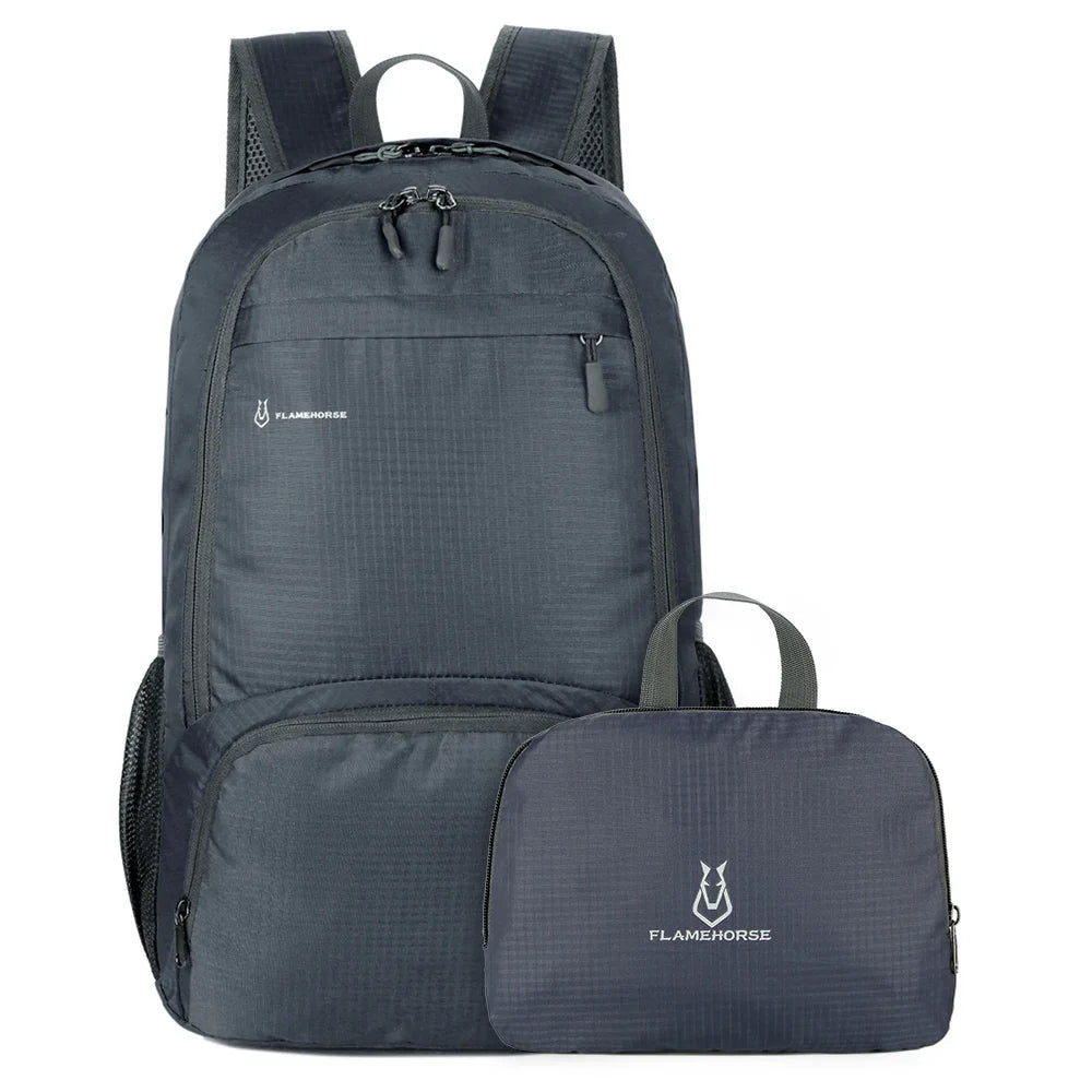 Lightweight Foldable Waterproof Backpack – Packable Outdoor Travel, Hiking, Cycling & Camping Daypack for Men and Women