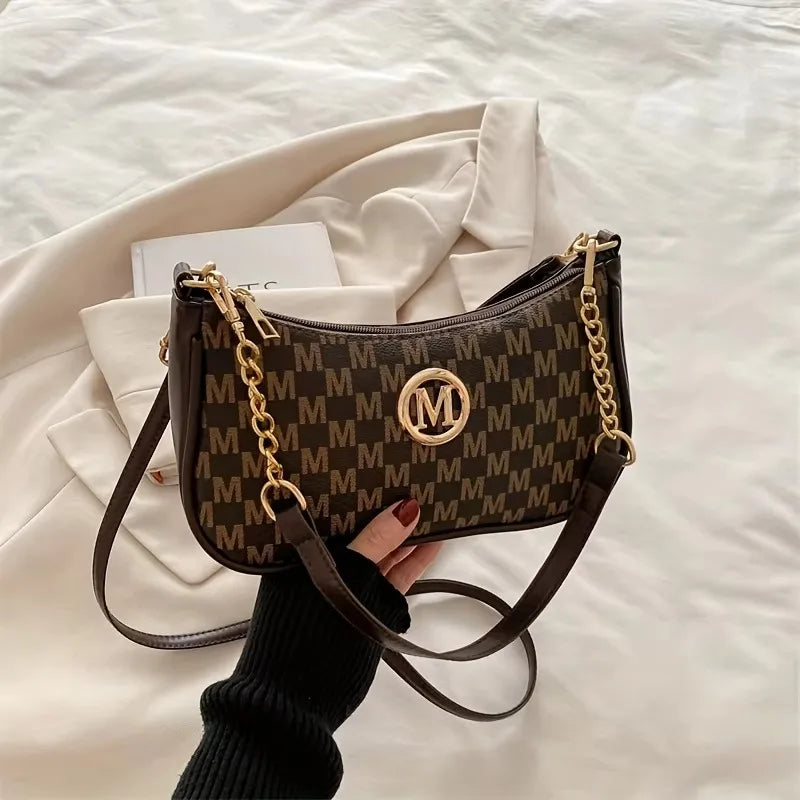 Vintage Style Women’s Handbag – Adjustable Strap Crossbody & Messenger Tote Shoulder Bag