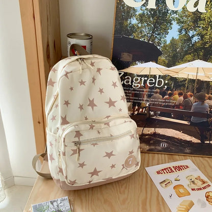 Star Laptop Backpack 17 Inch | Cute Travel & College Bag for Women, Men, Students, Back to School Bookbag
