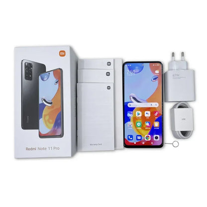 Xiaomi Redmi Note 11 Pro 5G Smartphone - 8GB 256GB Helio G96 108MP Camera 120Hz NFC Global Version