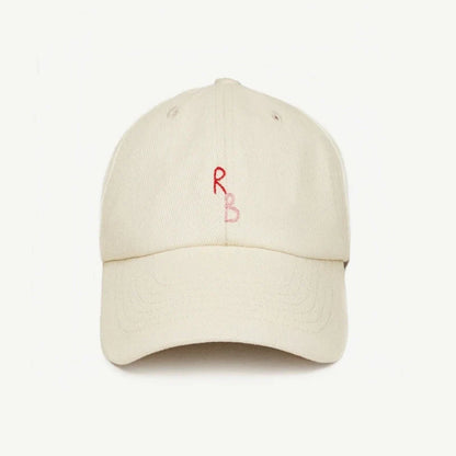 Monogram Cotton Baseball Cap - Hand-Dyed Soft Fabric Embroidered Letter Dad Hat