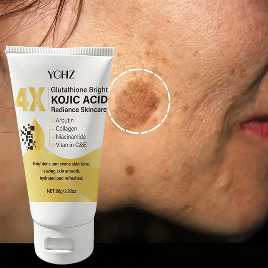 Kojic Acid Face Cream - Dark Spot Correcting Moisturizer for Even Skin Tone, Brightening & Day Night Hydration
