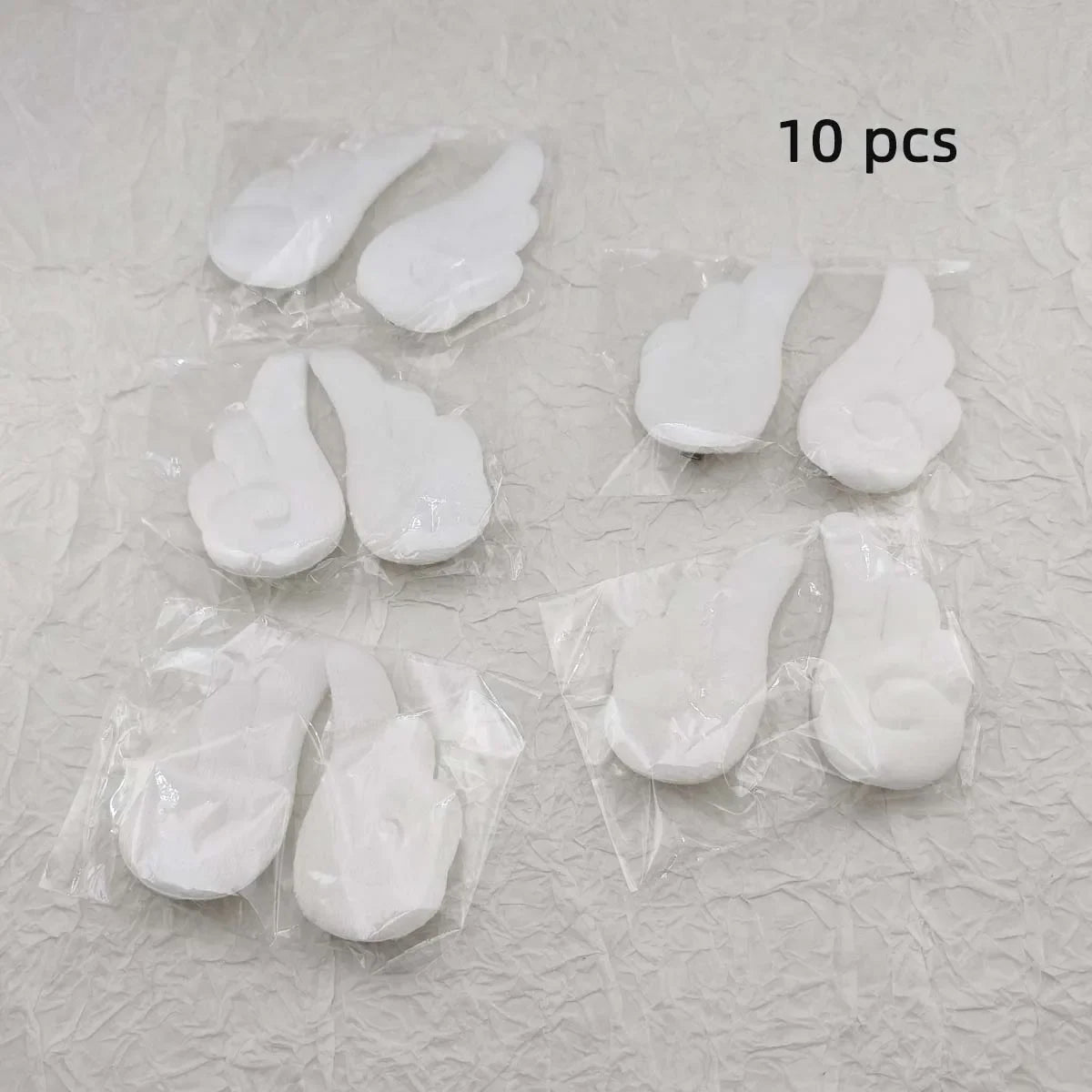Angel Wing Plush Hair Clips - Cute 5cm Hairpin Barrettes for Girls Sweet Style Headwear & Accessories