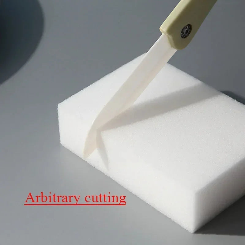 Melamine Magic Cleaning Sponges – Eraser Pads for Kitchen, Bathroom & Office, Multi-Size 10x6x2cm & 10x7x3cm