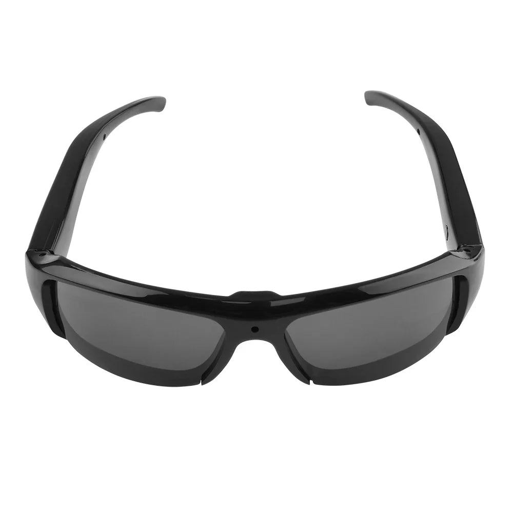 Portable 1080P HD Mini Glasses Camera — Wearable Sunglasses Video Recorder for Outdoor Sports, DVR & Surveillance