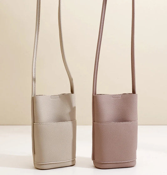 Soft PU Leather Phone Bag for Women - Fashion Crossbody Small Shoulder Bag with Versatile Everyday Style