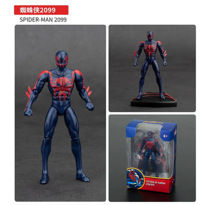 ZD Toys Avengers Legends Action Figures – Iron Man, Spider-Man, Thor, Captain America, Thanos, Hulk, War Machine Gift Set