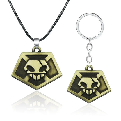 Popular Game-Themed Necklace - Stylish Gaming Pendant Accessory for Fans & Collectors