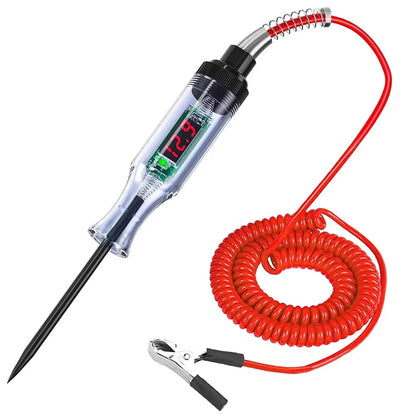 Car Voltage Circuit Tester - 6V-24V Automotive Diagnostic Probe Test Pen