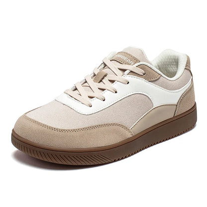 HOBIBEAR Unisex Wide Toe Sneakers — Minimalist Non-Slip Lace-Up Mesh Casual Shoes for Men & Women