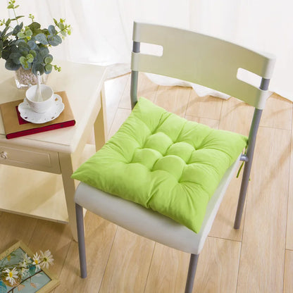 2pcs Thick Comfortable Chair Cushion - Non-Slip Seat Pad for Home Office & Dining Chairs