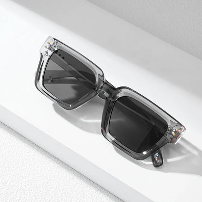 Ruiao 2024 Luxury Premium Designer Sunglasses – Black Square Shades for Men & Women