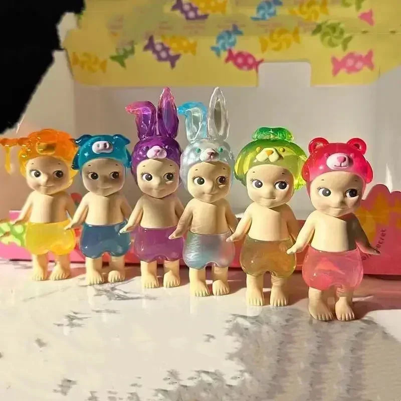 Sonny Angel Candy House Series Blind Box – Cute Doll Keychain Pendant Handmade Collectible Birthday Gift