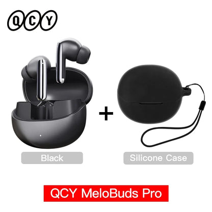QCY MeloBuds Pro ANC Earbuds - Bluetooth 5.3 Wireless Hi-Res LDAC Headphones with 46dB Noise Cancellation