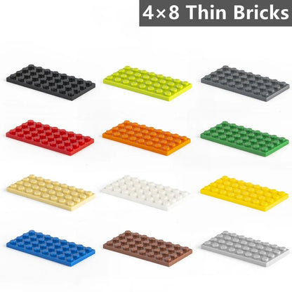 20pcs 4x8 Dot Baseplate Building Blocks - 3035 Bricks Accessories DIY Classic Educational Toys for Kids