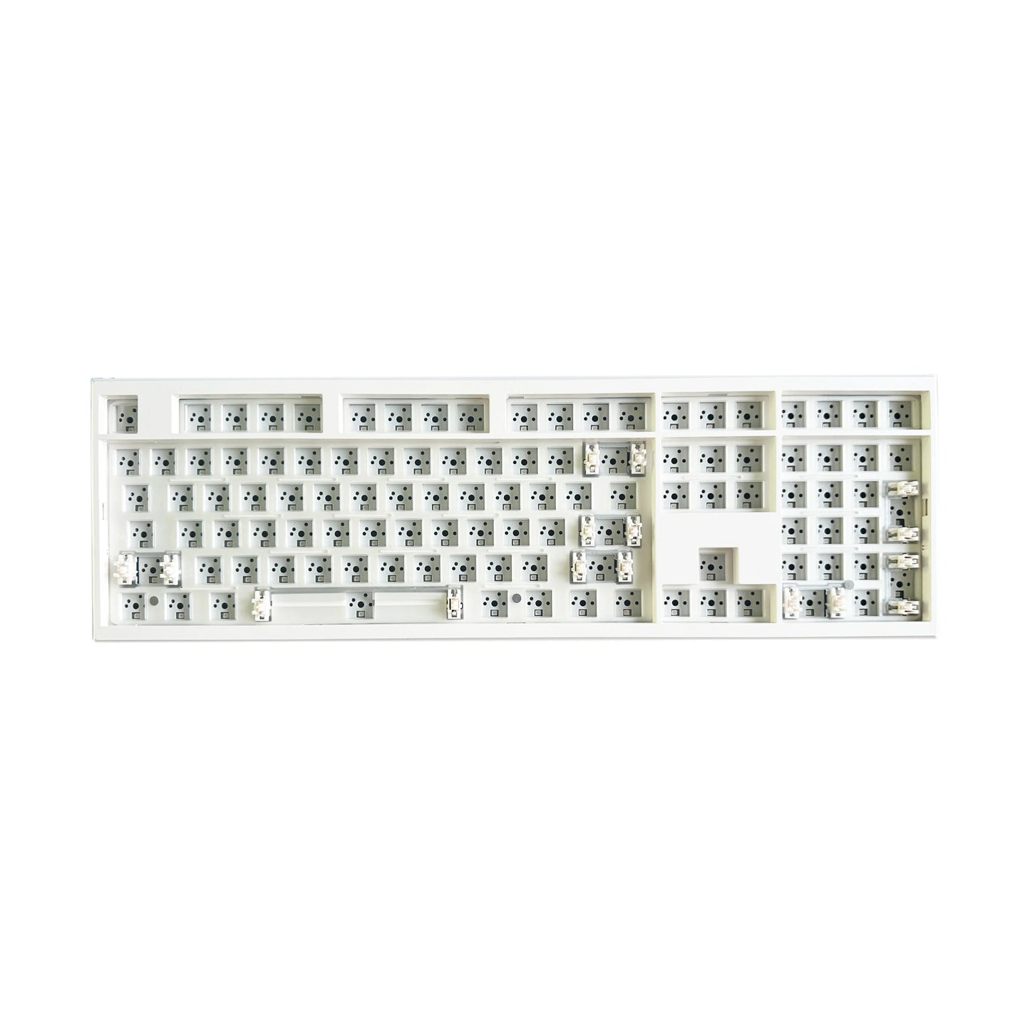 GMK108 Gaming Mechanical Keyboard Kit - RGB Backlit Hot Swap Gasket Mount Keyboard with VIA/QMK Support