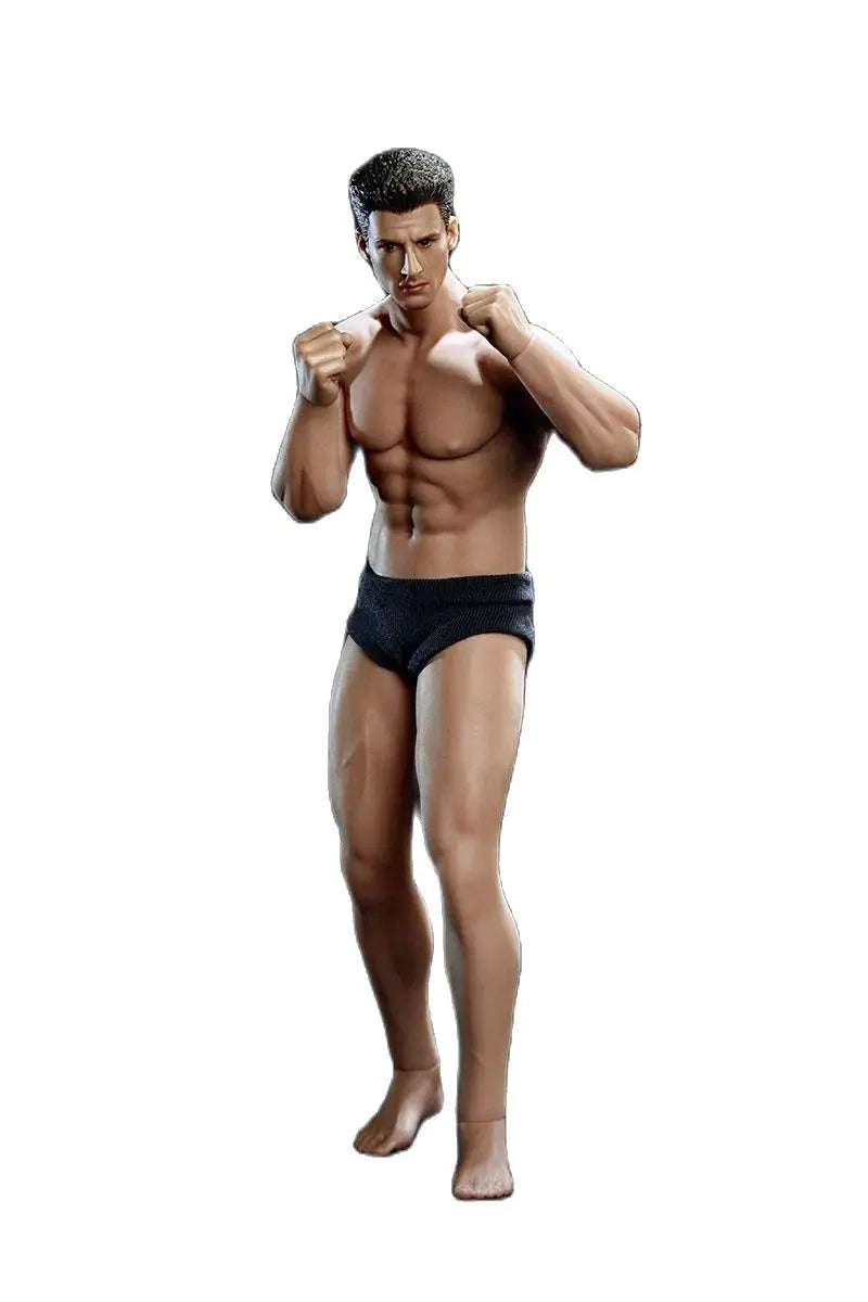 TBLeague Phicen 1/12 Male Action Figure Body - Super Flexible Seamless Suntan Skin Steel Skeleton Doll