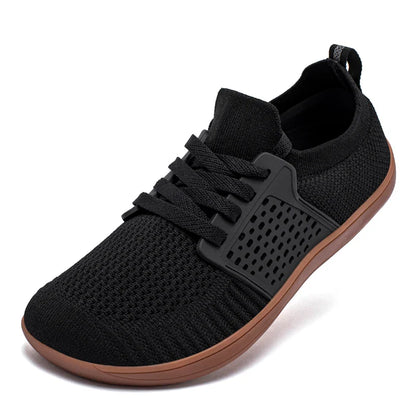 HOBIBEAR Wide Toe Barefoot Shoes – Minimalist Walking Sneakers for Men & Women, Zero Drop Sole, Breathable Mesh