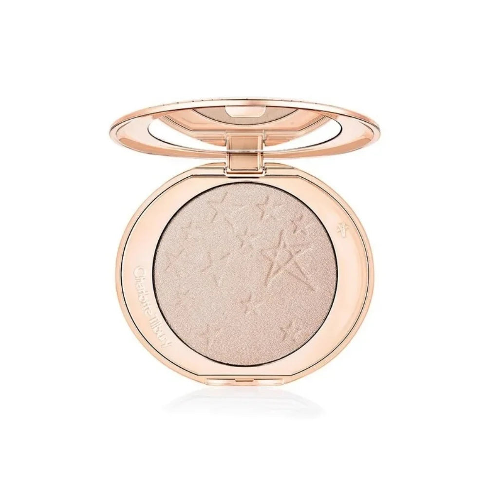 Charlotte Tilbury Makeup Set - Lip Balm Facial Setting Powder Liquid Foundation & Moisturizing Setting Spray Cosmetics