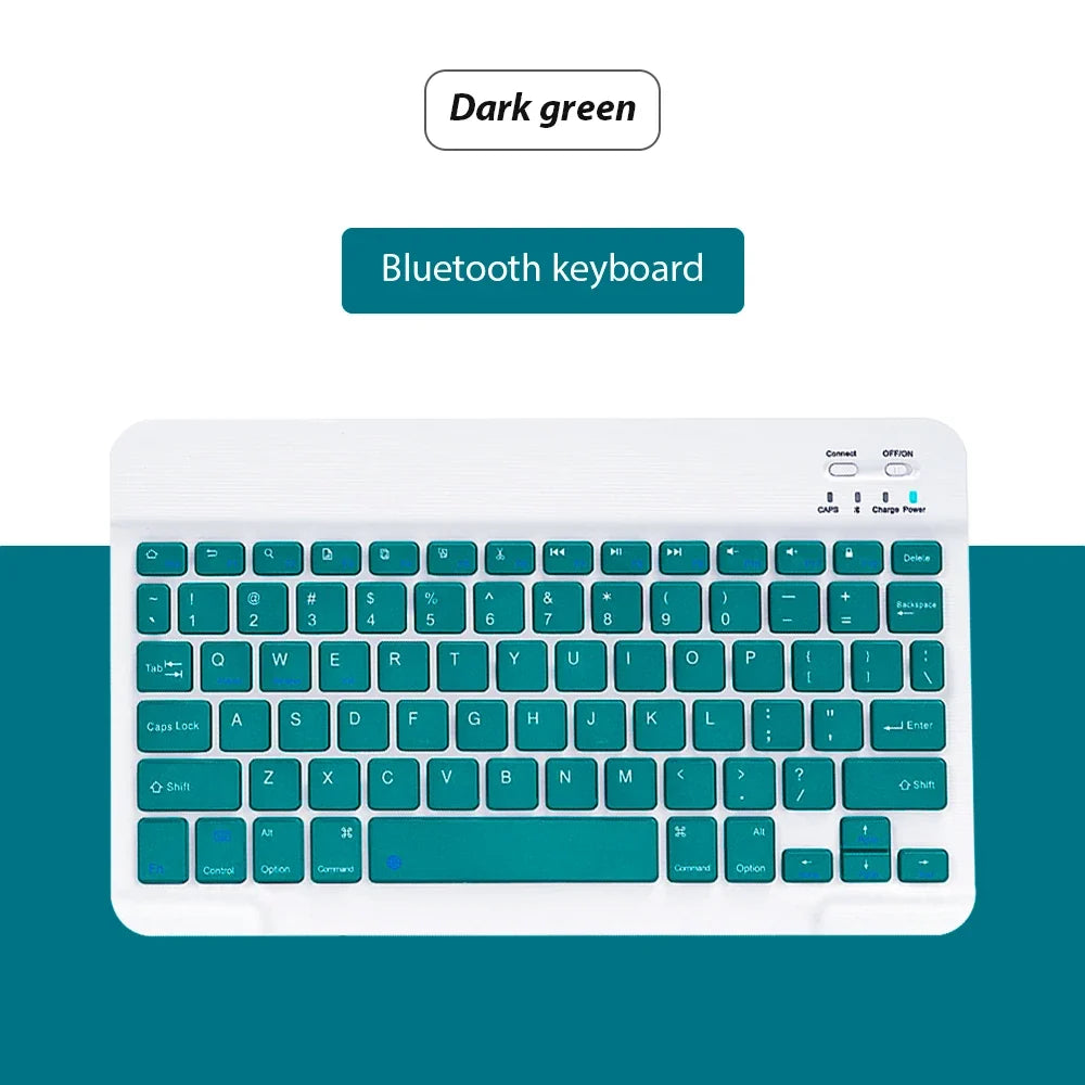 Mini Bluetooth Wireless Keyboard Set - Universal Phone Tablet iPad Keyboard and Mouse Accessories
