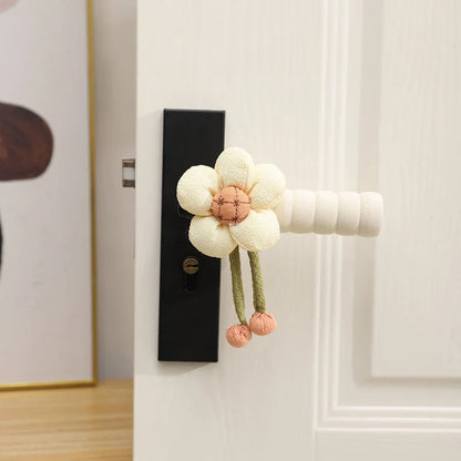 Reusable Floral Refrigerator Handle Covers – Soft, Non-Slip, Dustproof Door Knob Protectors