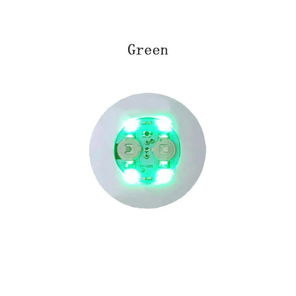 10-100PCS LED Flash Coaster Lights – Battery-Powered Luminous Bottle & Wine Cup Stickers for Bar, Party, KTV